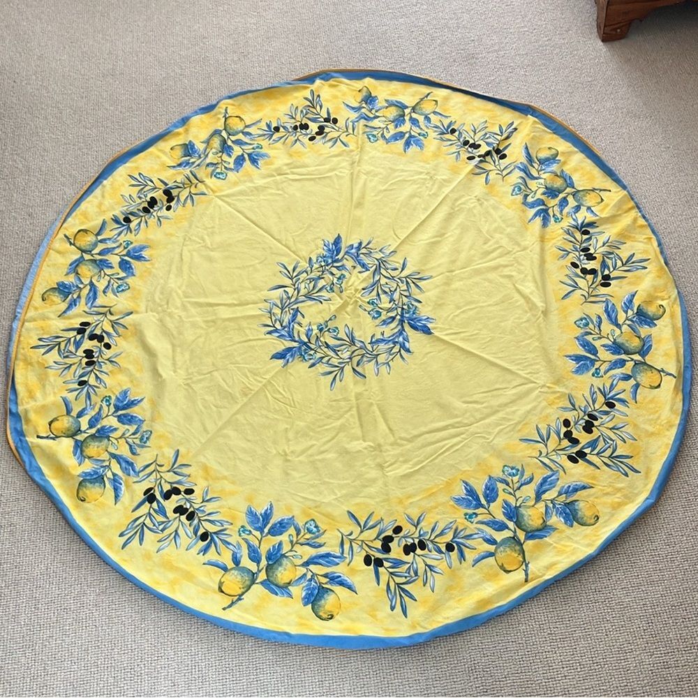 Yellow Tablecloth